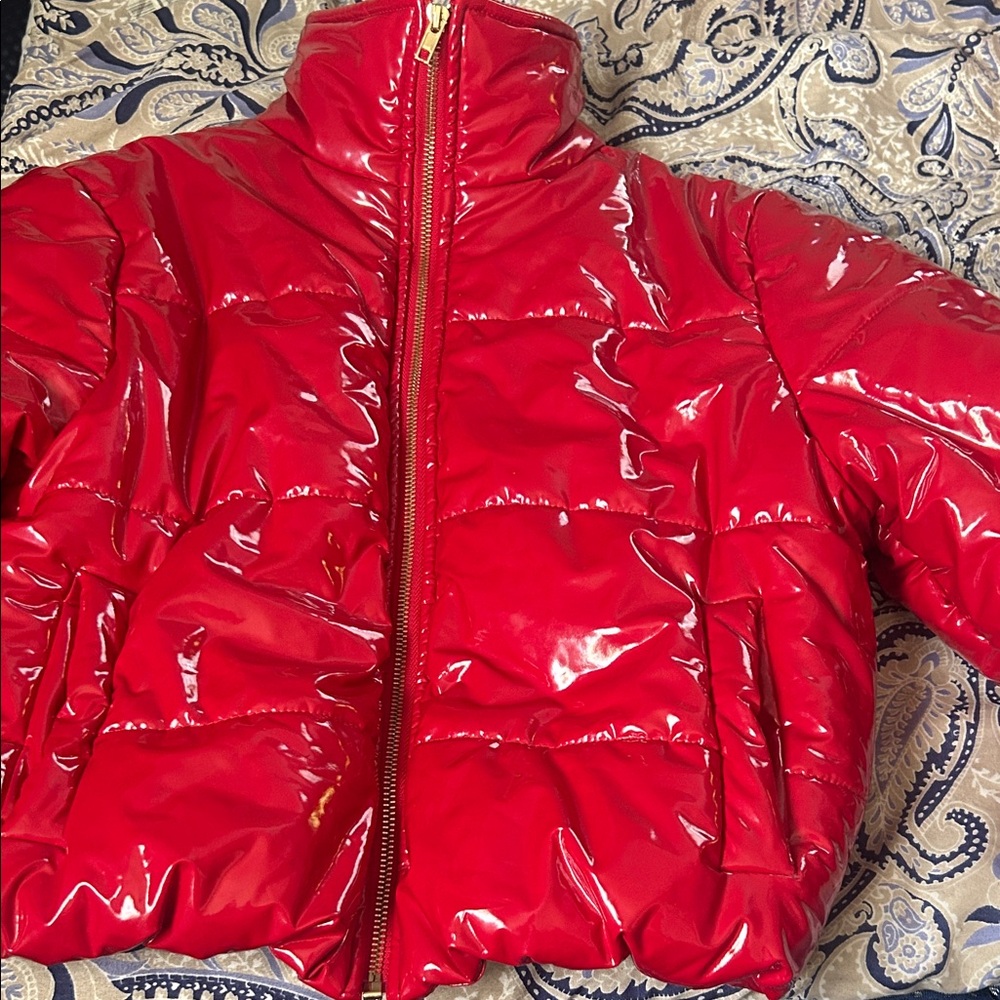 Red Puffer Jacket
